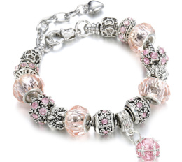 Modular bracelet pink
