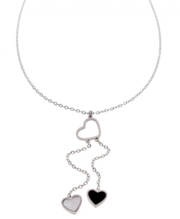 Silver heart chain