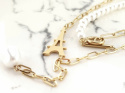 Gold chain celebrity necklace 50+5 paris