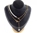 Gold chain celebrity necklace 50+5 paris