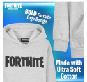 Fortnite Sweatshirt 7-8 years gray with hood