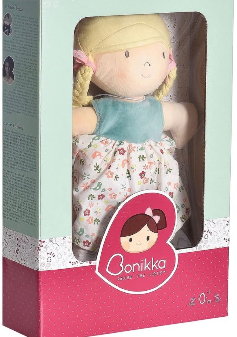 Bonikka Abby Podgrzewana i pachnąca bawełniana lalka 32 cm - 100% bawełna Bonikka Abby Podgrzewana i pachnąca bawełniana lalka 32 cm - 100% bawełna