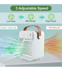 Mini wentylator chłodzący Magcubic Mist Spray, nawilżacz powietrza ,