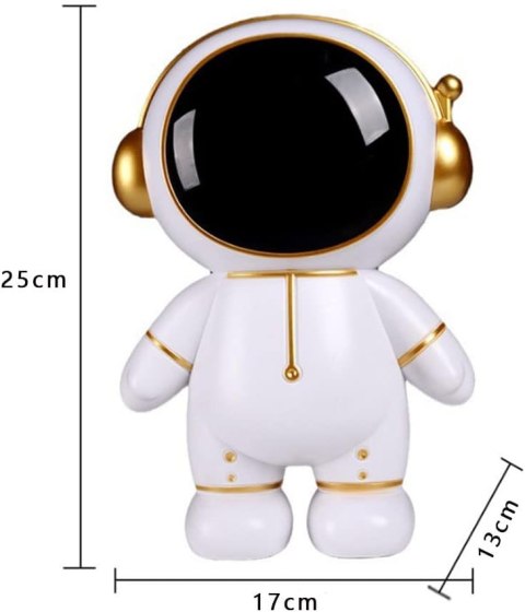 Astronaut Skarbonka, na banknoty i monety, duza 25 cm, otwierana Astronaut Skarbonka, na banknoty i monety, duza 25 cm, otwierana