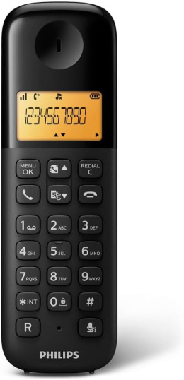 Draadloze Telefoon Philips bezprzewodowy 2 sztuki D1602B/01 300 mAh