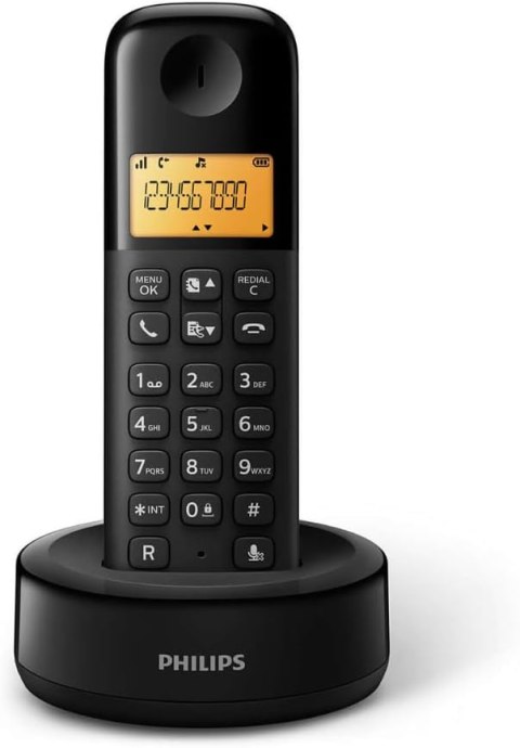 Draadloze Telefoon Philips bezprzewodowy 2 sztuki D1602B/01 300 mAh