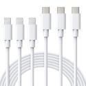 Kabel ladujacy kompatybilny z Apple iPhone -3 sztuki 2M