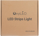 OxyLED Wąż świetlny 20 m, 300 diod LED, na zewnątrz, IP65, 8 trybów