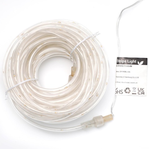 OxyLED Wąż świetlny 20 m, 300 diod LED, na zewnątrz, IP65, 8 trybów