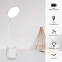 URAQT Lampy na Biurko, Lampa Stołowa LED z Pojemnikiem na Długopis