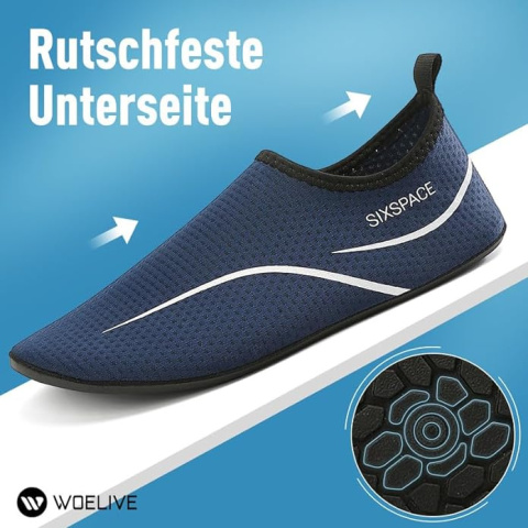 WOELIVE Buty do wodydo wody, na plażę, szybkoschnące, oddychające r 38