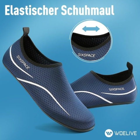 WOELIVE Buty do wodydo wody, na plażę, szybkoschnące, oddychające r 38