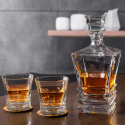 KANARS Zestaw Karafka oraz Szklanki do Whisky, 800 ml+ 4×260 ml