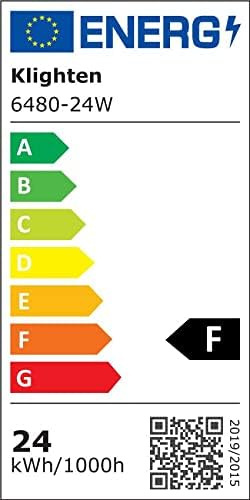 Klighten Lampa LED 24 W, oświetlenie ścienne i łazienkowe 5500 K 100 cm