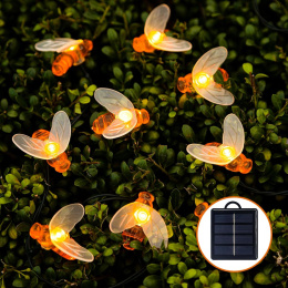 Lampki solarne , girlanda solarna ogrodowa dekoracyjna 50 led, 10 metrow
