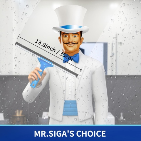 MR.SIGA Profesjonalny zestaw do czyszczenia okien z mikrofibry