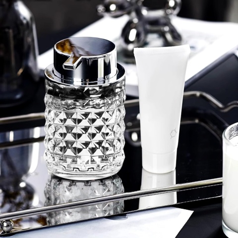 Dozownik mydła w piance, szklany dozownik mydła, 200 ml