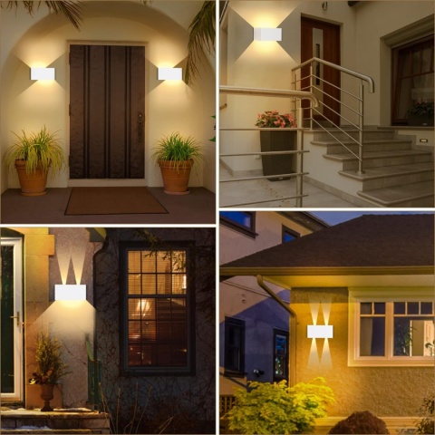 ENCOFT kinkiet z czujnikiem ruchu 24W 3000K regulowany kat swiecenia