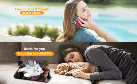 HopMore Etui na telefon komórkowy Samsung Galaxy A14 4G / 5G, skórzane HopMore Etui na telefon komórkowy Samsung Galaxy A14 4G / 5G, skórzane