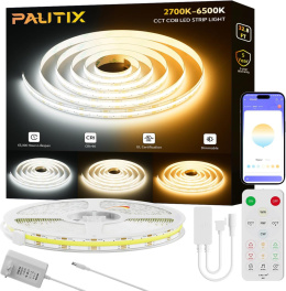 PAUTIX Taśma LED COB CCT 10m możliwość ściemniania 2700K-6500K 24V