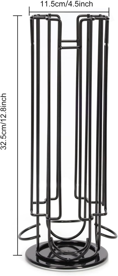 SYSYLY Dolce Gusto obrotowy stojak na kapsułki do kawy na 24 kapsułk