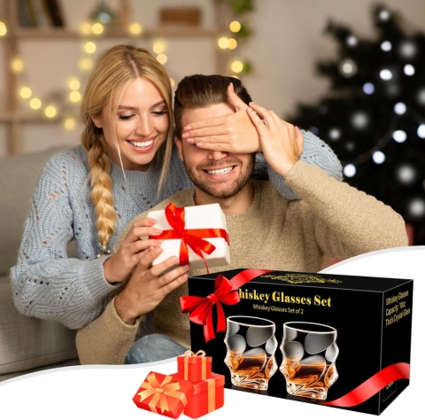 Zestaw 2 szklanek do whisky PARACITY 300 ml