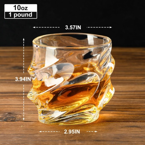 Zestaw 2 szklanek do whisky PARACITY 300 ml