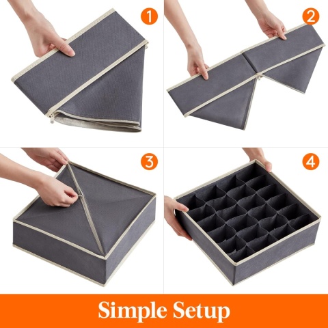 Lifewit Organizer Do Szafy Na Ubrania, 2 Sztuki, Składany