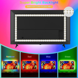 PAUTIX RGBIC taśma LED COB LED adresowanie pikseli, 5 V RGB Smart 2m