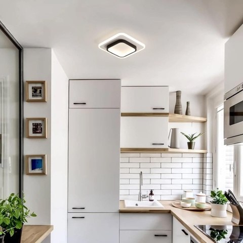 Goeco Nowoczesna Lampa Sufitowa LED 20W 2300LM 3000K / 4500K / 6500K