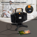 SYLSAR 30W akumulatorowa lampa robocza 3000 L wodoodporna reflektor