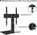 BONTEC Uniwersalny Stołowy Stojak z Uchwytem do 26"-55" Telewizorów