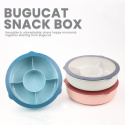 Bugucat Taca do serwowania 28,2×8,5 cm, z pokrywką, lunch box XXL