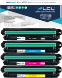 Toner LCL 4 sztuki CE340A CE341A CE342A CE343A dla HP Pro 700/M775