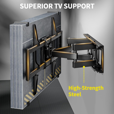 Alphamount Uchwyt ścienny do telewizora do telewizorów 4K LED i OLED Alphamount Uchwyt ścienny do telewizora do telewizorów 4K LED i OLED
