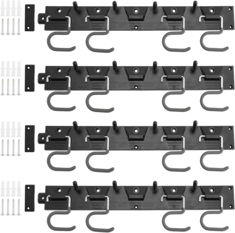 Homtone Organizer na narzędzia ogrodowe, 162 cm regulowany