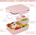 Lunch Box Bento Bugucat z przegródkami, 1300 ml