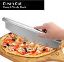 Profesjonalna łopatka do pizzy z anodowanego aluminium, plus gratisy