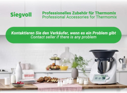 Siegvoll Deska ślizgowa do Thermomix TM6 TM5 Przesuwana Deska z Akrylu