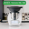 Siegvoll Deska ślizgowa do Thermomix TM6 TM5 Przesuwana Deska z Akrylu