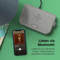 i-box Budzik z bezprzewodowym ładowaniem radio głośnik Bluetooth