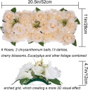 BLOSMON bukiet sztucznych kwiatow 52 cm - zestaw 10 bukietow