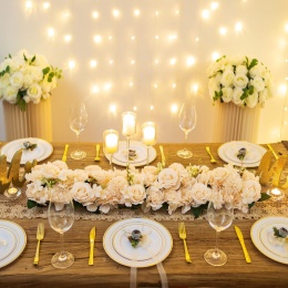 BLOSMON bukiet sztucznych kwiatow 52 cm - zestaw 10 bukietow