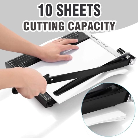 COOCHEER Profesjonalna przecinarka do papieru, A4