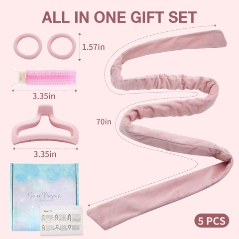 Lokówka- Loki Bez Ciepła, Opaska do Loków / fal , walek na noc