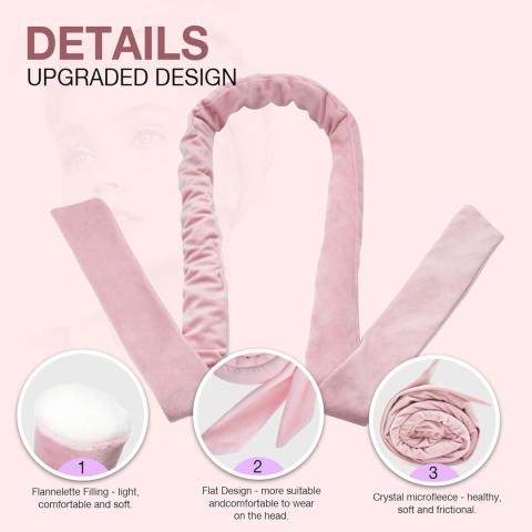 Lokówka- Loki Bez Ciepła, Opaska do Loków / fal , walek na noc