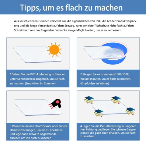 Pokrowiec na stół Przezroczysty 2mm PVC Zmywalny pokrowiec 90 x180 cm