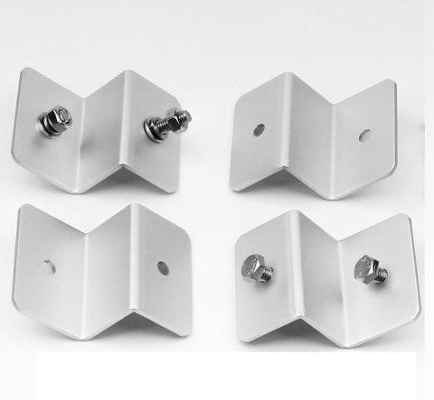 ZStyle Zestawy do Montażu Panelu Słonecznego aluminiowy 4 szt ZStyle Zestawy do Montażu Panelu Słonecznego aluminiowy 4 szt