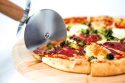 Zestaw do pizzy 3 w 1 - nóż do pizzy, deska do krojenia pizzy 43x30 cm