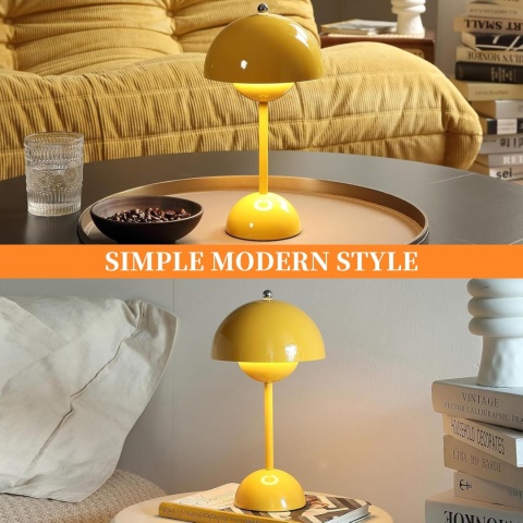 Bezprzewodowa lampa stołowa, lampki nocne LED, z 3 trybami jasności